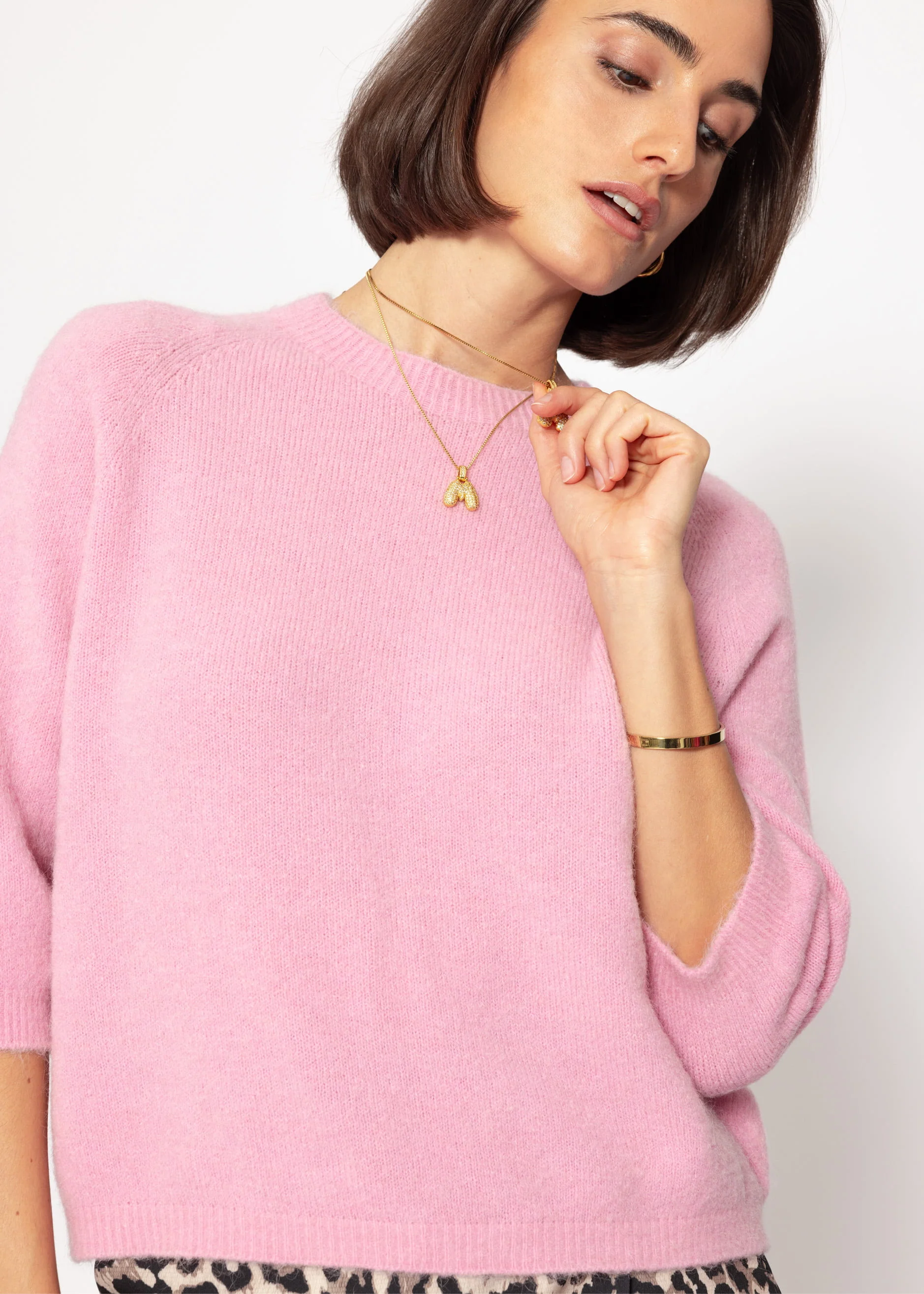 Knitted top - pink - Image 3